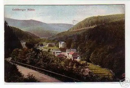 00795 Ak Gehlberger Mühle in Thüringen um 1920