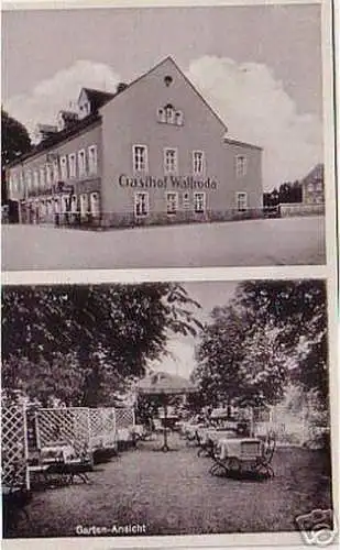 00826 Ak Gasthof Wallroda über Radeberg in Sa. 1941