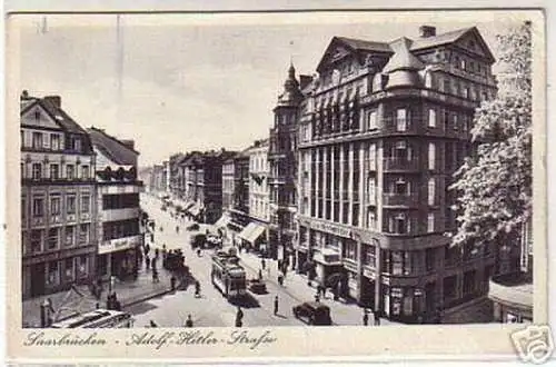 00664 Feldpost Ak Saarbrücken Hotel Exelsior 1940