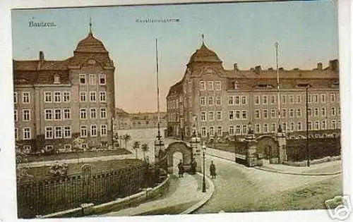 00722 Ak Bautzen Kavalleriekaserne 1913