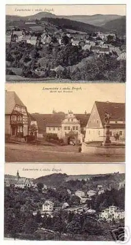 00773/3 Ak Lauenstein im sächs. Erzgebirge um 1920