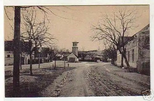 00640 Ak Gruß aus Biehla bei Elsterwerda Breitestrasse