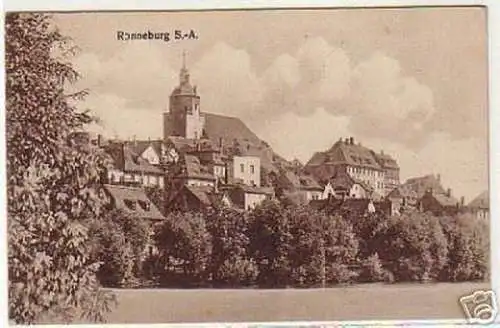 00486 Ak Ronneburg in Sachsen Altenburg Totalansicht