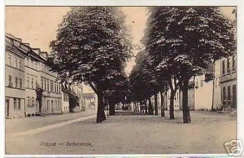 00304 Ak Pössneck in Thür. Gerberstrasse 1913