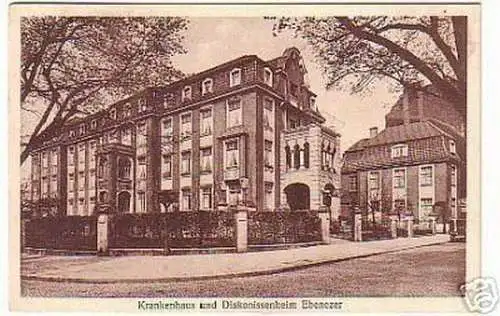 00139 Ak Hamburg Krankenhaus Ebenezer um 1930