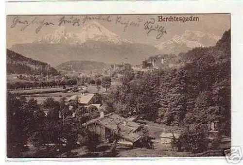 00154 Ak Berchtesgaden Totalansicht 1903