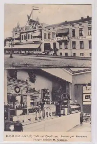 94616 Mehrbild Ak Eutin Hotel Eutiner Hof Café und Conditorei 1912