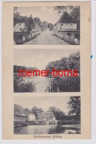 85386 Mehrbild Ak Schirnauer Mühle (Bünsdorf) 1918