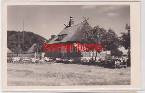 84968 Foto Ak Altenhof bei Eckernförde Gaststätte Kiekut um 1930