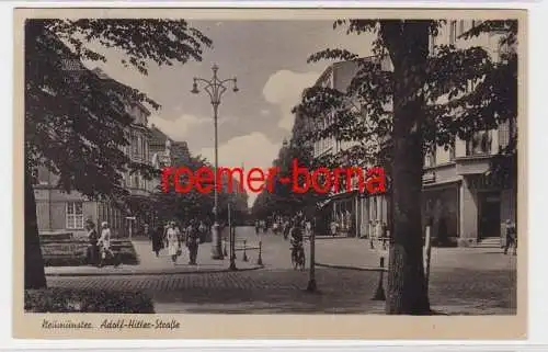 85018 Ak Neumünster Strassenansicht 1942