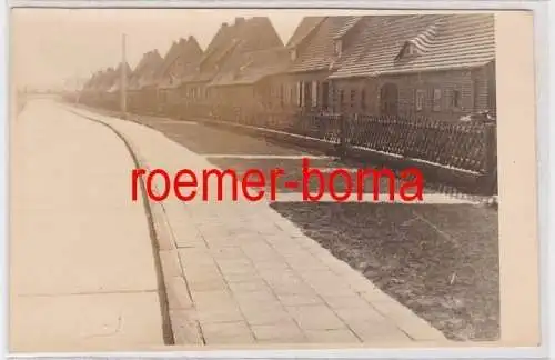 85034 Foto Ak List auf Sylt Straßenansicht um 1920