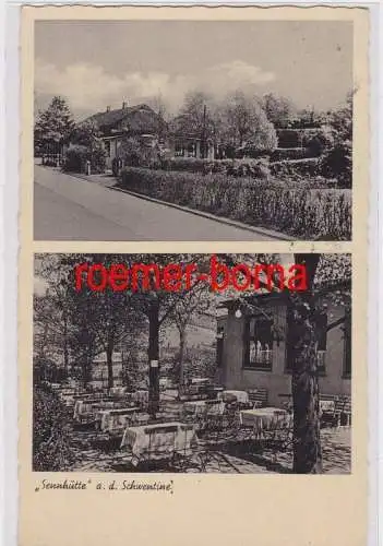 81865 Mehrbild Ak 'Sennhütte' an der Schwentine bei Oppendorf Bez. Kiel 1941