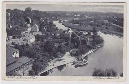 82312 AK Kiel Neumühlen - Schwentinetal mit Flusslauf und Booten