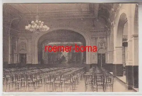 72173 Ak Lübeck Konzerthaus 'Flora' Max Siems Saal 1917