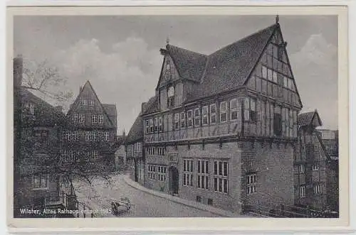 67989 Ak Wilster altes Rathaus 1936