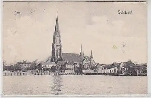 62436 Ak Schleswig Dom um 1920