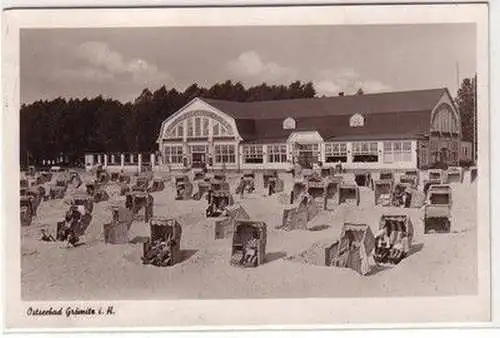 57573 Ak Ostseebad Grömitz in Holstein Kurpalast / Strandhalle 1942