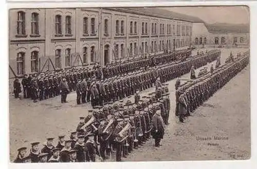 56365 Ak Kiel unsere Marine Parade 1912