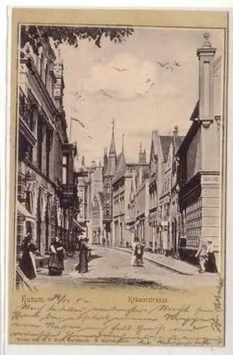 58409 Ak Husum Krämerstrasse 1902