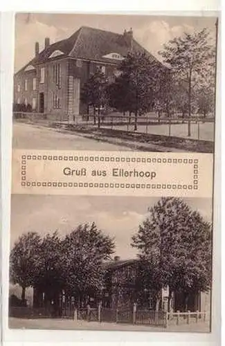 55091 Mehrbild Ak Gruß aus Ellerhoop Ortsansichten 1926