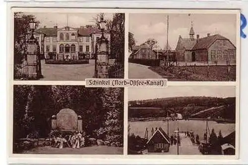 53645 Mehrbild Ak Schinkel (Nord-Ostsee-Kanal) 1941