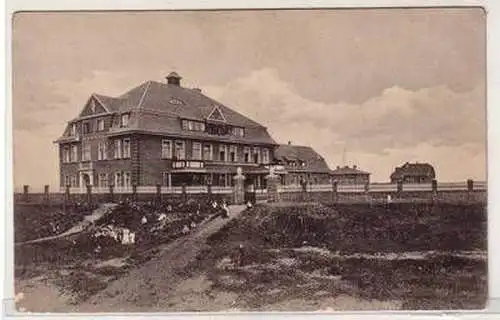 51042 Ak Kolonie Südstrand auf Föhr Kinder Erholungsheim "Schöneberg" um 1920