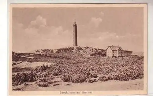 51150 Ak Leuchtturm auf Amrum um 1930