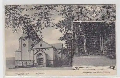 48884 Mehrbild-Ak Friedrichsruh Gruftkapelle 1910