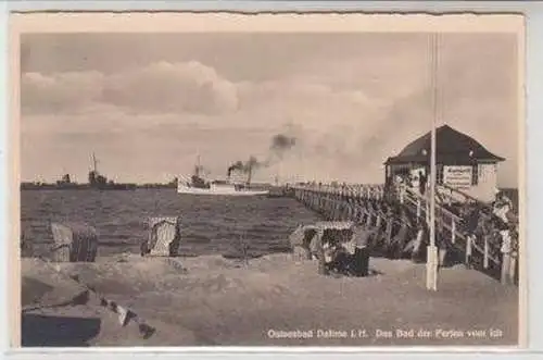 46531 Ak Ostseebad Dahme in Holstein Seebrücke um 1930