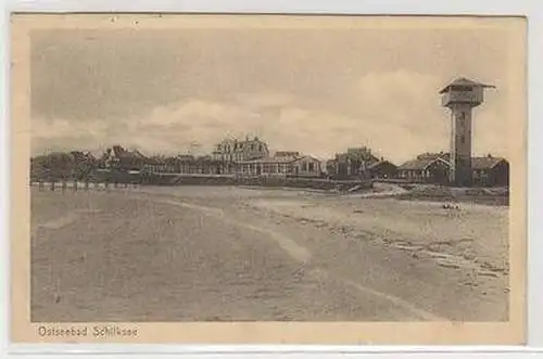 46389 Ak Ostseebad Schilksee Strandansicht 1927