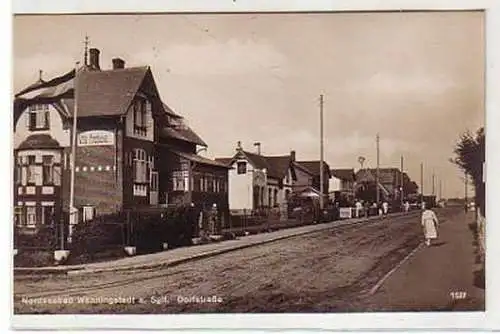 35664 Ak Wenningstedt auf Sylt Dorfstraße 1931