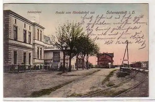 35904 Ak Hohenwestedt in Holstein Bahnhofshotel 1911