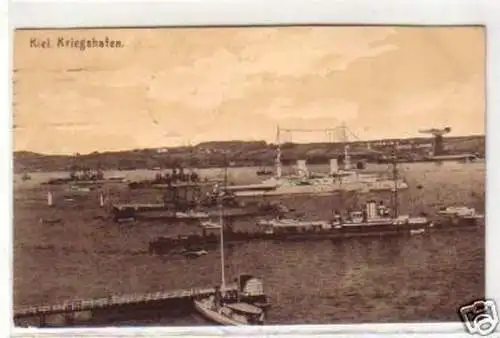 34326 Ak Kiel Kriegshafen 1917