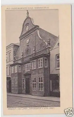 28261 Ak Alt-Flensburger Haus Norderstr. 8 um 1910