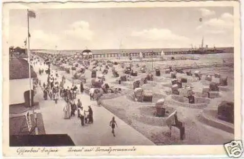 27142 Ak Ostseebad Dahme Strandpromenade um 1940