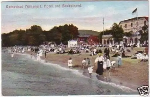 24395 Ak Ostseebad Möltenort Hotel & Badestrand 1909