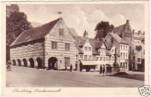 25064 Ak Flensburg Nordermarkt 1942