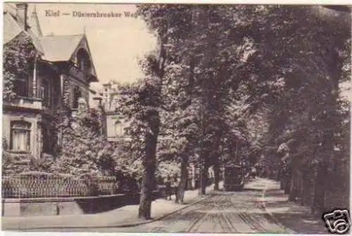 20606 Ak Kiel Diesterbrooker Weg um 1910