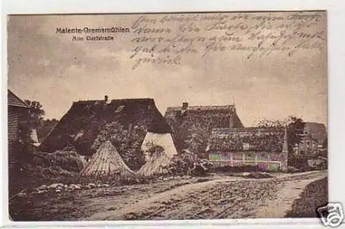 21779 Ak Malente Gremsmühlen alte Dorfstraße 1919