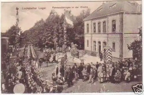 20652 Ak Lockstedter Lager an der Wache 1914