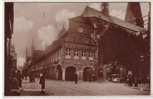 17461 Ak Lübeck Kanzleigebäude 1927