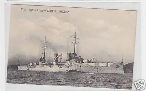 07460 Ak Kiel Panzerkreuzer S.M.S. "Blücher" um 1910