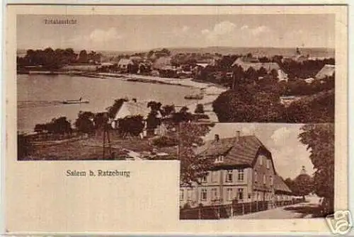 09068 Mehrbild Ak Salem b. Ratzeburg Gasthof 1935