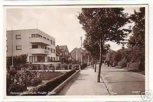 06522 Ak Ostseebad Eckernförde Preußer Straße um 1940