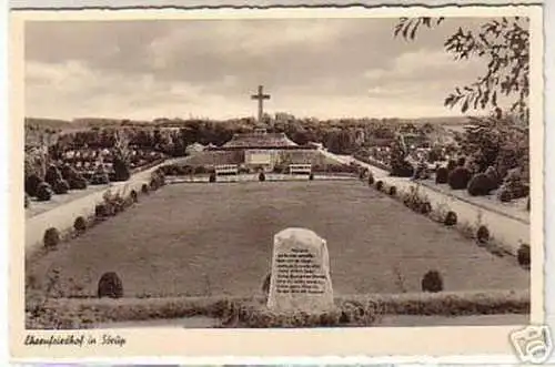 07151 Ak Ehrenfriedhof in Sörup um 1940