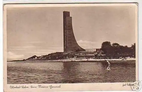 05276 Ak Ostseebad Laboe beim Marine Ehrenmal 1936