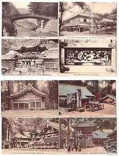 17715/8 Ak Nikko Japan Tempelanlagen um 1910