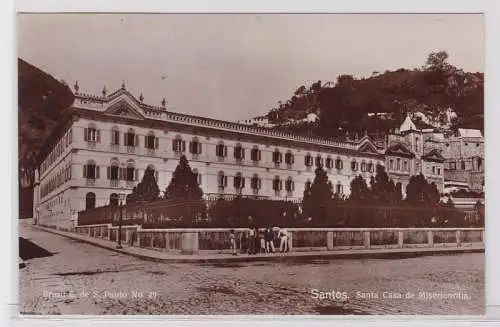 83920 Foto Ak Santos Brasilien Santa Casa de Misericordia 1914