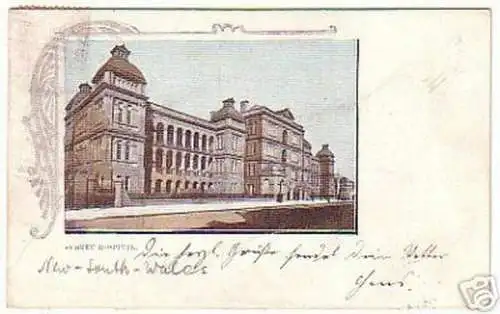 12706 Ak Sydney Australien Hospital 1904