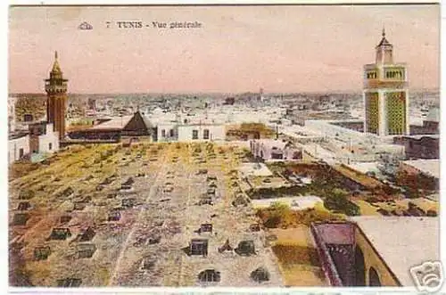 12715 Ak Tunis Tunesien Tunisie Vue Générale 1928